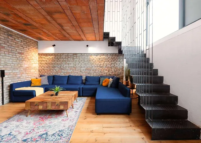 Group Loft Duplex -130sqm- Near Antonplatz Apartamento